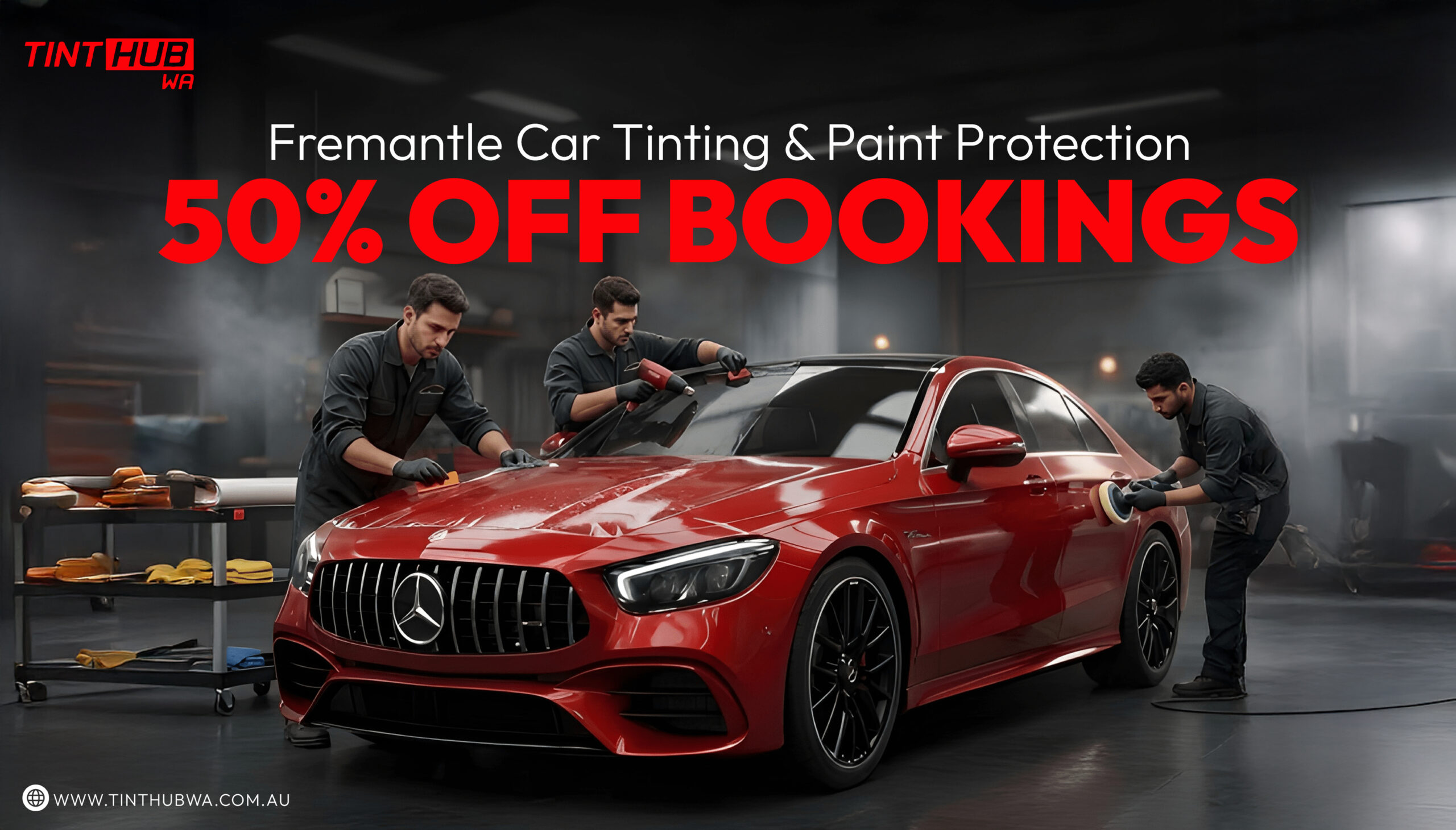 Fremantle Car Tinting & Paint Protection - 50% Off Bookings